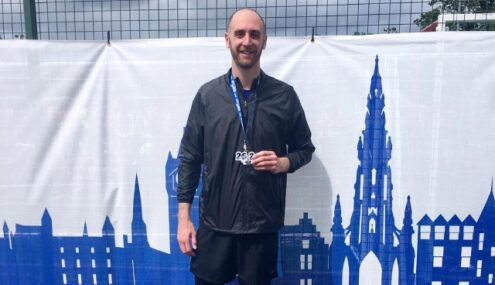 Dave Burborough Raises £1,042 for Woodstock School