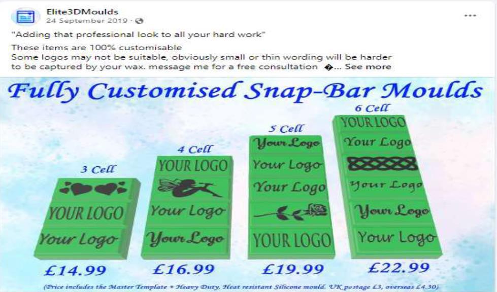 Snap Bar Moulds